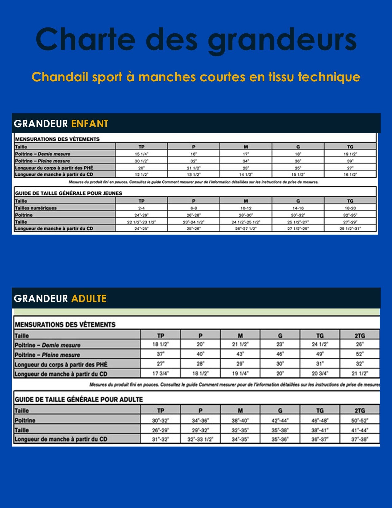 SG15 - T-shirt noir Santé globale à manches-courtes en tissu technique (sport) col rond