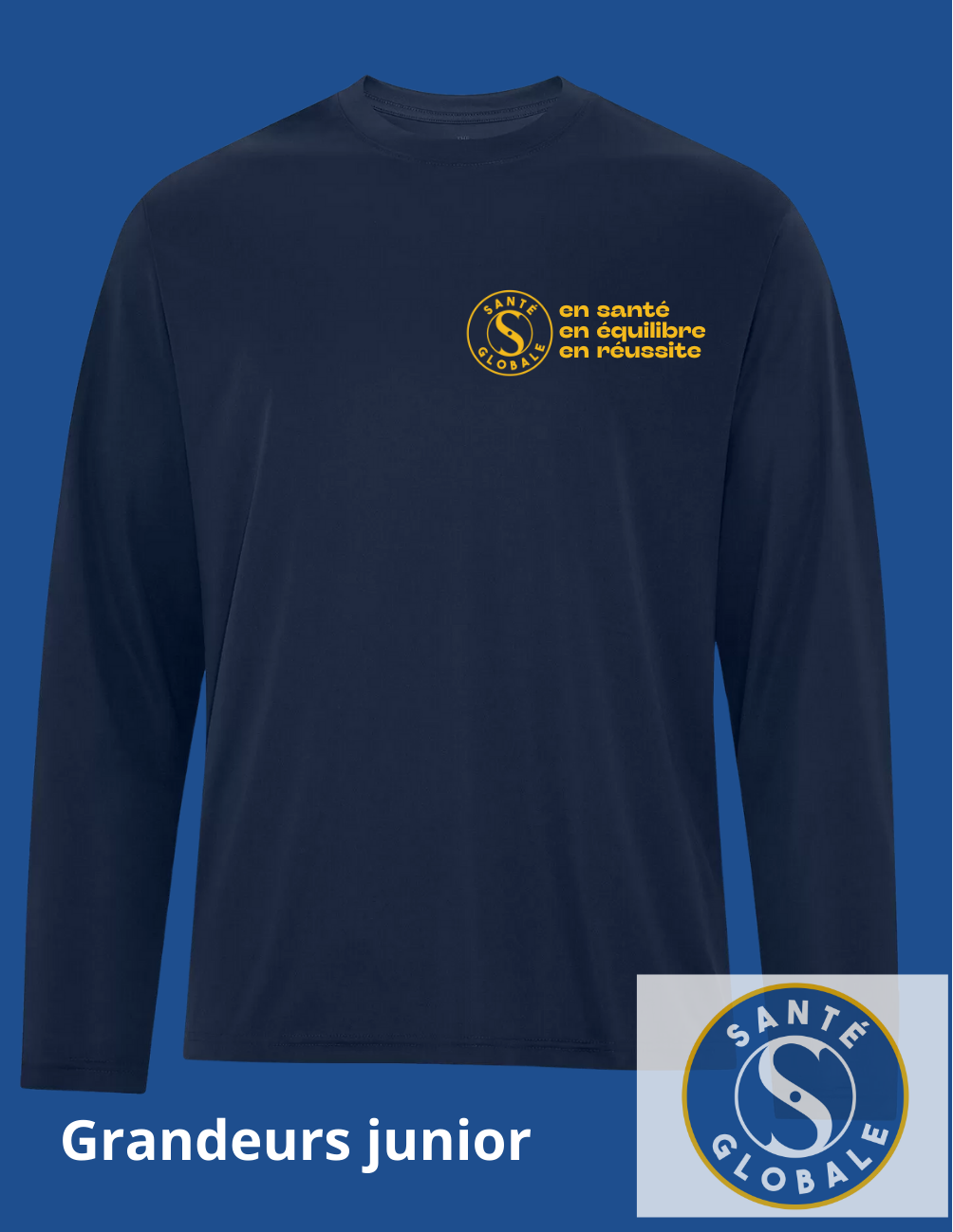 Chandail édition spéciale 2025-2026 – Programme Santé globale JUNIOR
