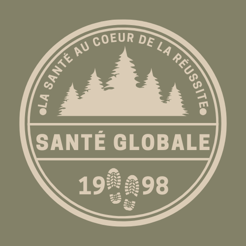 E005-2425 Nouveauté éphémère  : T-shirt vert en coton édition spéciale "La Santé au coeur de la réussite "