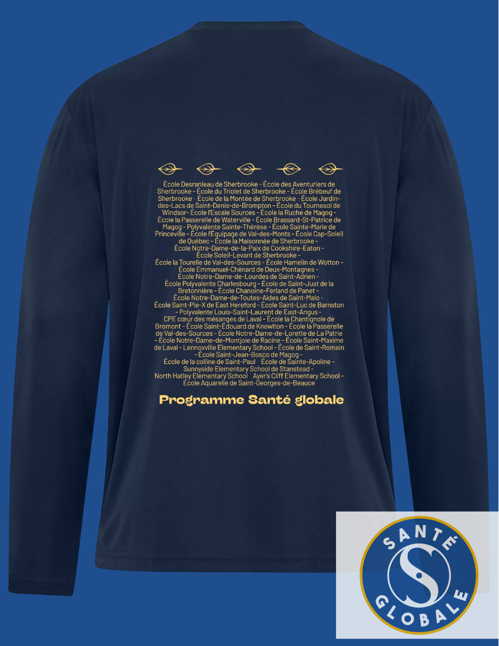Chandail édition spéciale 2025-2026 – Programme Santé globale